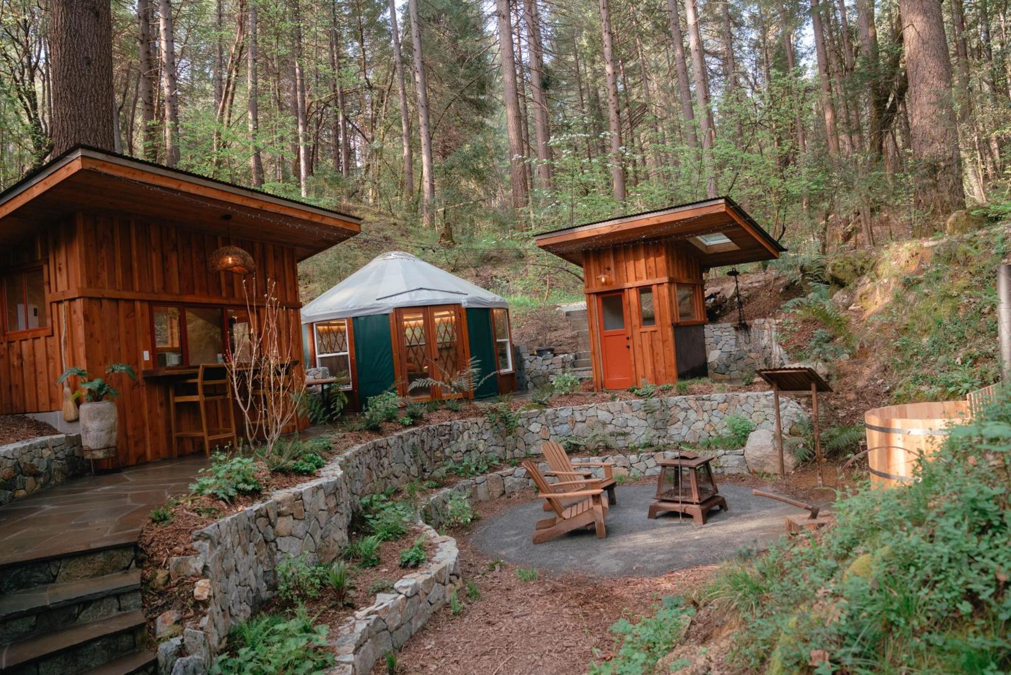 Magical Yurt In The Woods - 2 Miles From Town Hotel Nevada City Exterior photo